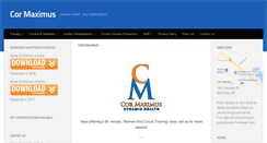 Desktop Screenshot of cormaximus.com